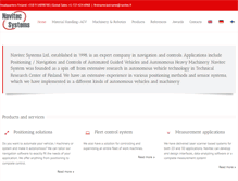 Tablet Screenshot of navitecsystems.com